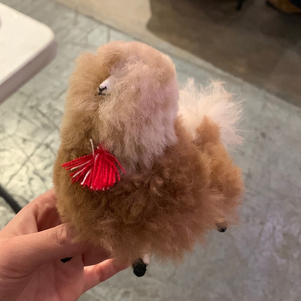 Hand made alpaca
